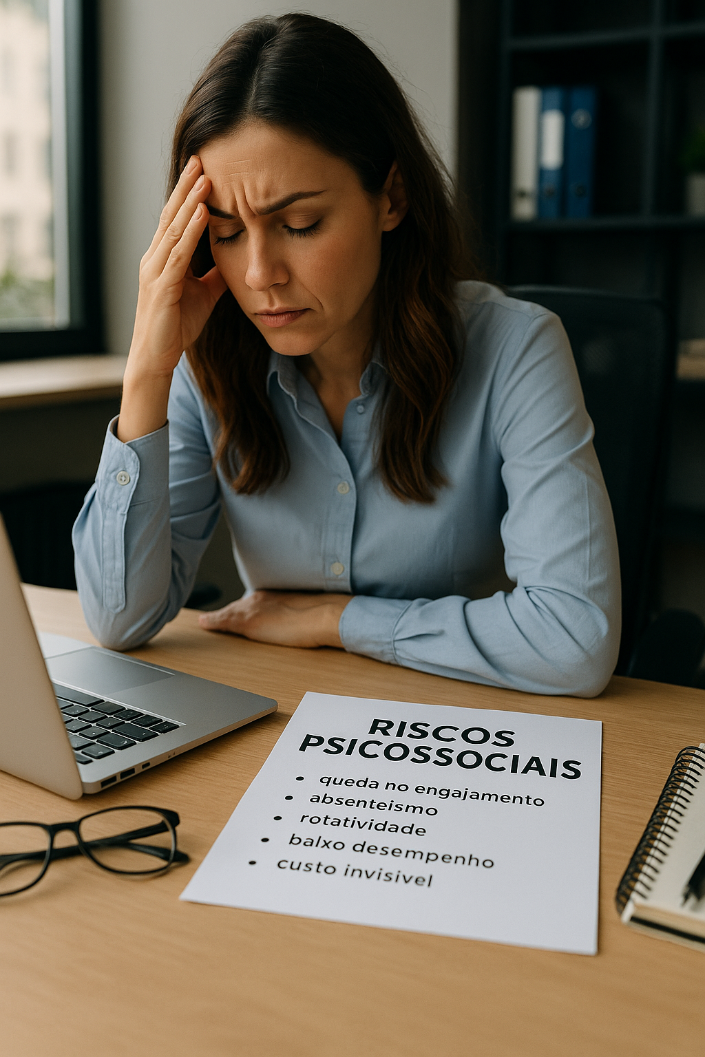 impacto riscos psicossociais