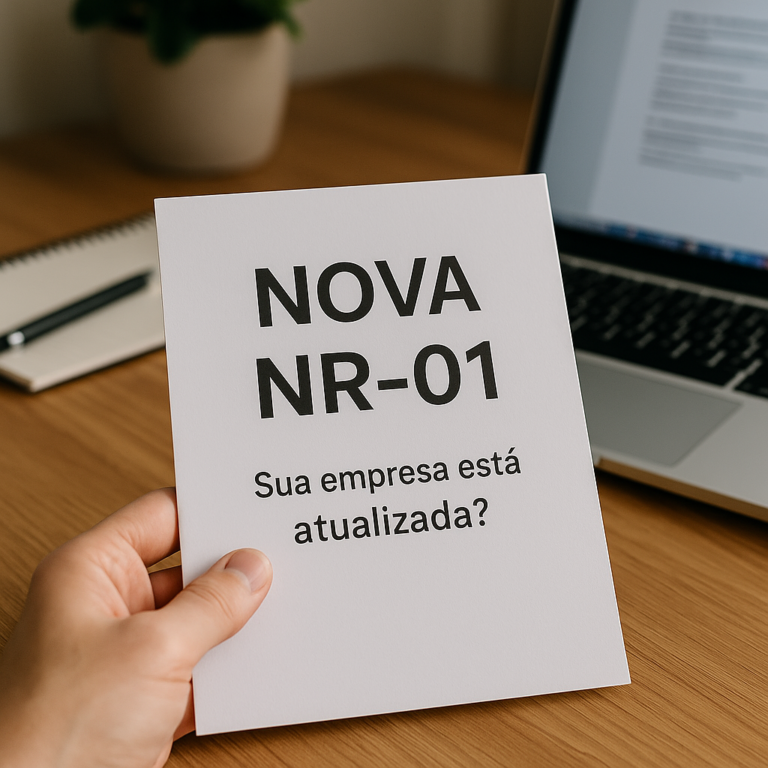 Sua empresa está atualizada com a nova NR-01? Descubra aqui!