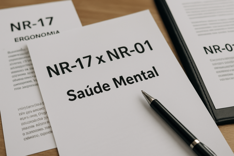 NR-17 x NR-01: qual é a relação com a saúde mental?