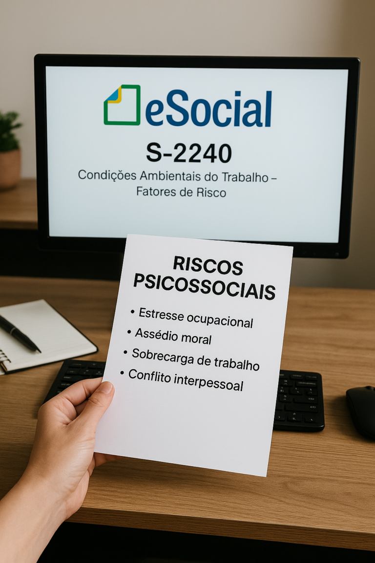 Riscos psicossociais no eSocial: o que já aparece e o que está por vir?